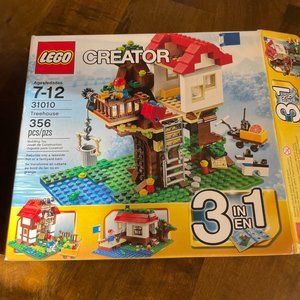 Lego 31010 Creator Model 3 In 1 Treehouse Set  w/ 3 Manuals